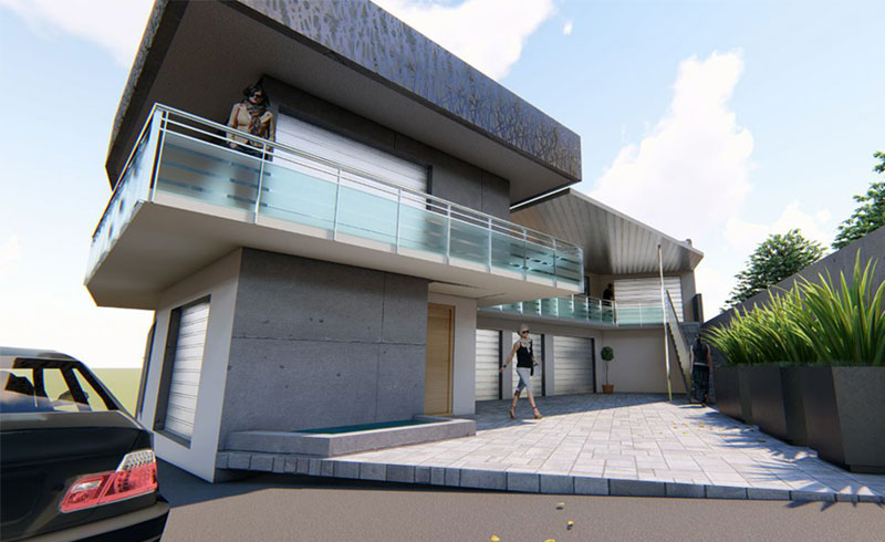 Constructora JM Arquitectos, Plaza, Colinas del lago