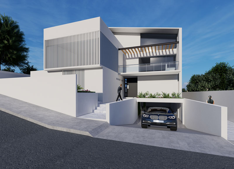 Constructora JM Arquitectos, Proyecto y Construcción Casa Interlomas