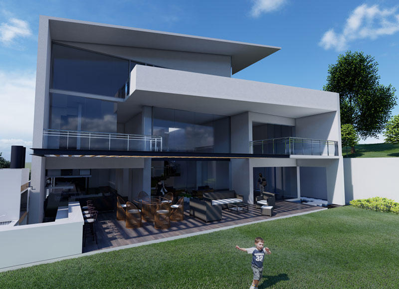 Constructora JM Arquitectos, Proyecto y Construcción Casa Interlomas