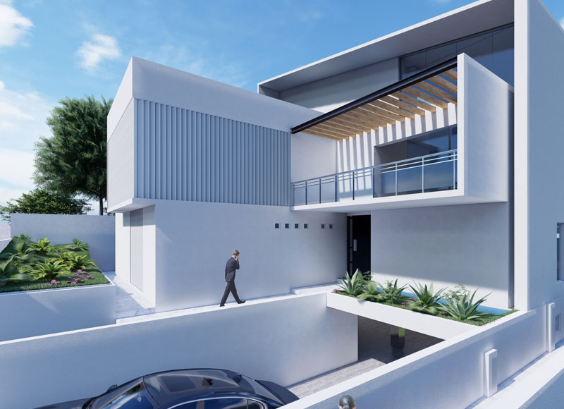 Constructora JM Arquitectos, Proyecto y Construcción Casa Interlomas