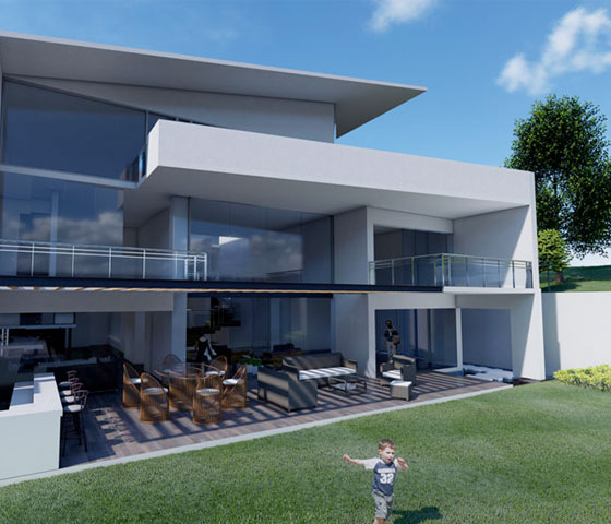 Constructora JM Arquitectos,Proyecto y Construcción Casa Interlomas