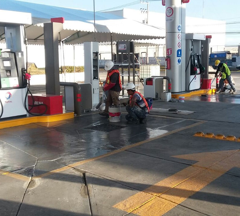 Constructora JM Arquitectos, Proyecto Construcción y Remodelación de Gasolinerías